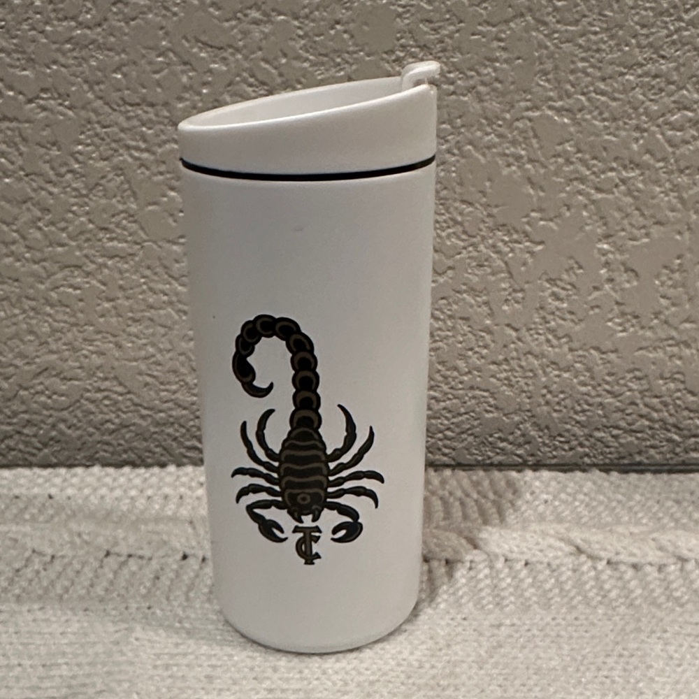 Miir White Timeless Coffee Flip Traveler Insulated Tumbler